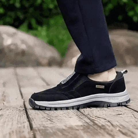 【⏰Sconto del 60% oggi! Da non perdere!】Scarpe ortopediche dal design ergonomico per camminare, con proprietà ammortizzanti✅️Scarpe ortopediche salutari, create appositamente per gli uomini europei.