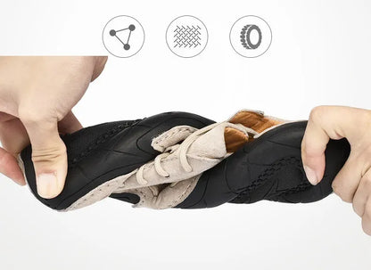 【⏰Ultimo giorno, 60% di sconto! Non perdete l'occasione!】Scarpe ortopediche ergonomiche con assorbimento degli urti, ✅️scarpe ortopediche salutari progettate specificamente per gli uomini europei.