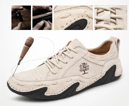 【⏰Ultimo giorno, 60% di sconto! Non perdete l'occasione!】Scarpe ortopediche ergonomiche con assorbimento degli urti, ✅️scarpe ortopediche salutari progettate specificamente per gli uomini europei.