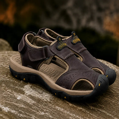 【⏰Sconto del 60% oggi! Da non perdere!】⏰SODAGLEN® Ergonomia --- Sandali morbidi e comodi in pelle di vitello (il supporto dell'arco plantare facilita la camminata)