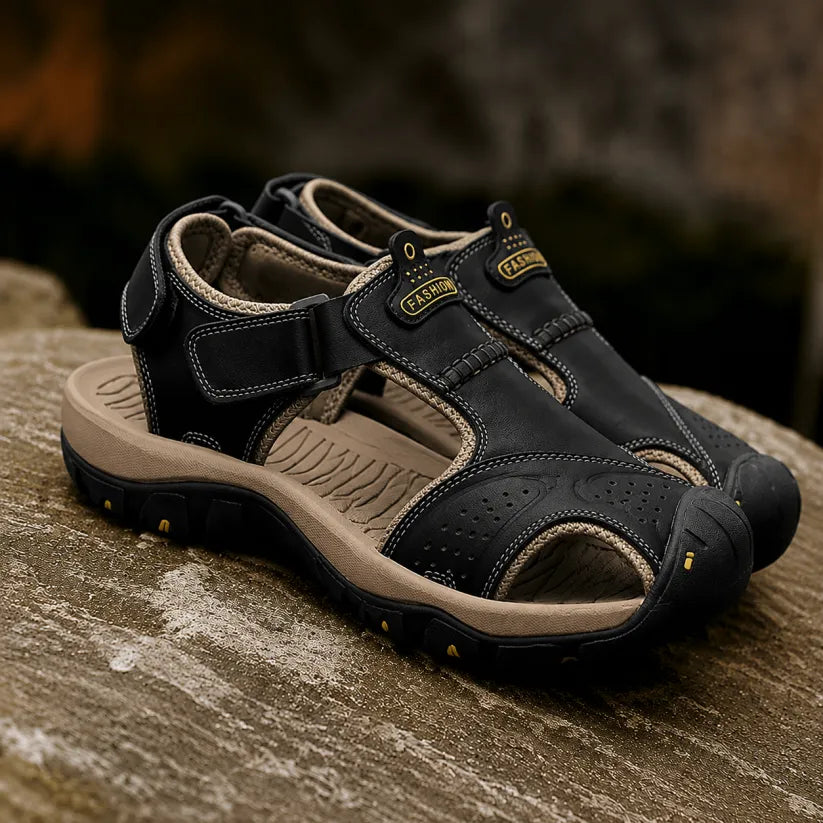 【⏰Sconto del 60% oggi! Da non perdere!】⏰SODAGLEN® Ergonomia --- Sandali morbidi e comodi in pelle di vitello (il supporto dell'arco plantare facilita la camminata)