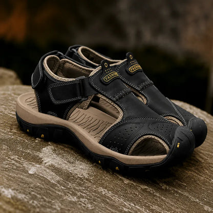 【⏰Sconto del 60% oggi! Da non perdere!】⏰SODAGLEN® Ergonomia --- Sandali morbidi e comodi in pelle di vitello (il supporto dell'arco plantare facilita la camminata)