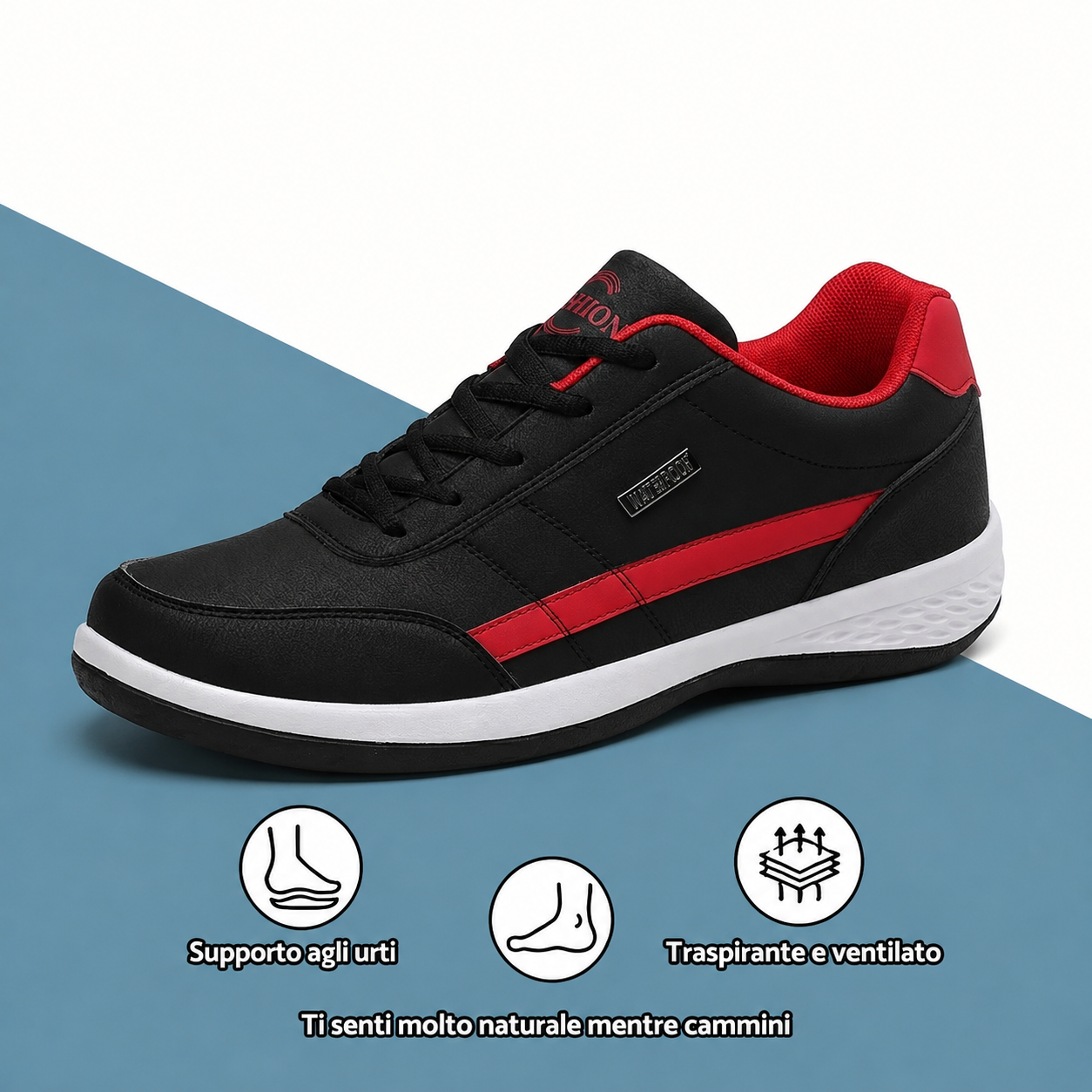 🎉Ultimo giorno! 60% di sconto! ✅ Scarpe mediche plantari progettate specificamente per persone con problemi ai piedi, per alleviare il dolore alla schiena, alle articolazioni e ai piedi.