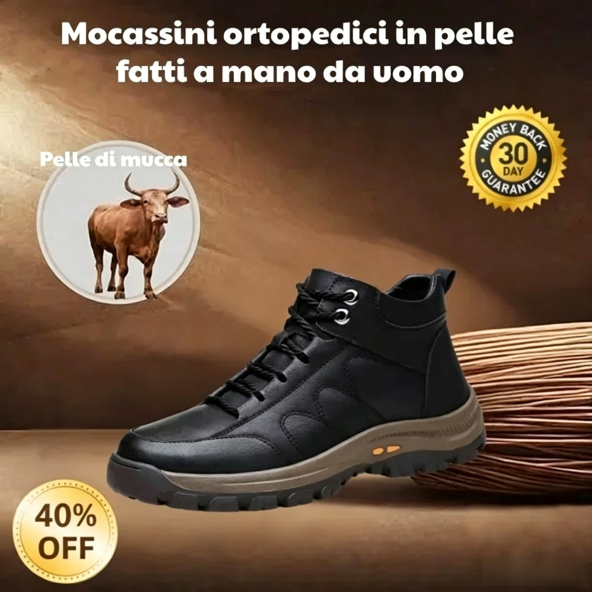 【⏰Sconto del 60% oggi! Da non perdere!】⏰SODAGLEN® Ergonomia --- Sandali morbidi e comodi in pelle di vitello (il supporto dell'arco plantare facilita la camminata)