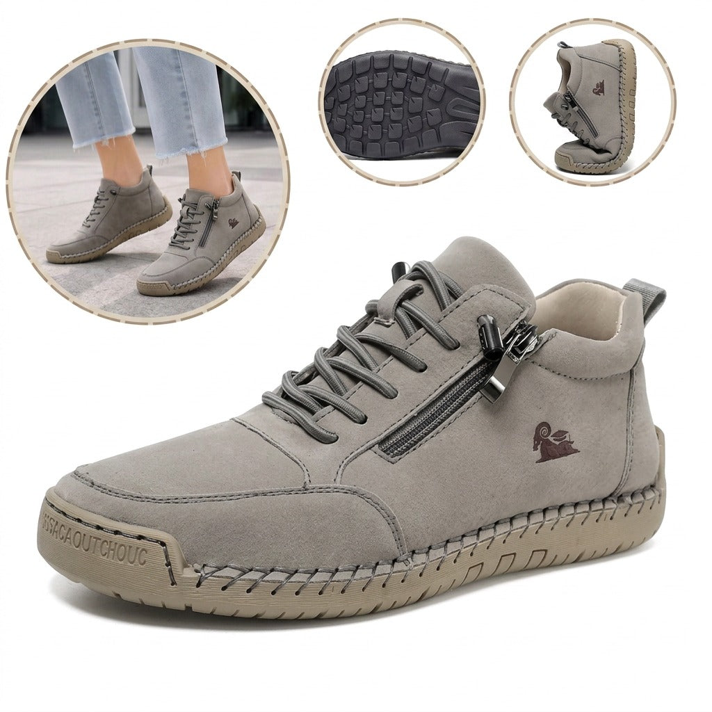 (🔥 Sconto del 50% – Da non perdere!) Calzature selezionate in pelle di vitello – scarpe ortopediche – 👞 – resistenti, antiscivolo e impermeabili (supporto per l'arco plantare, sollievo dal dolore, unisex)