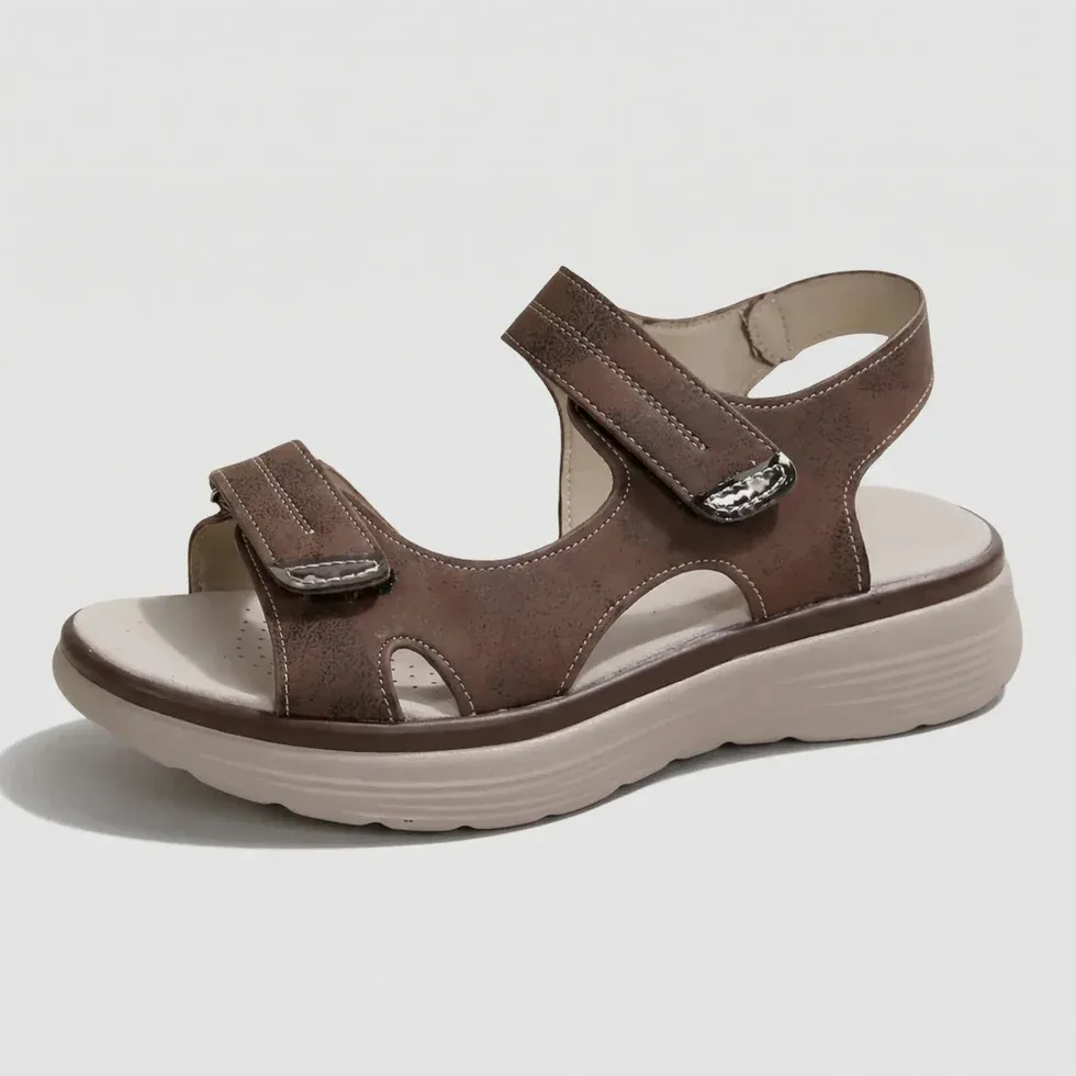 【⏰Sconto del 60% oggi! Da non perdere!】Sandali ergonomici ammortizzanti, massimo comfort per le tue passeggiate✅Ideali per le donne europee.