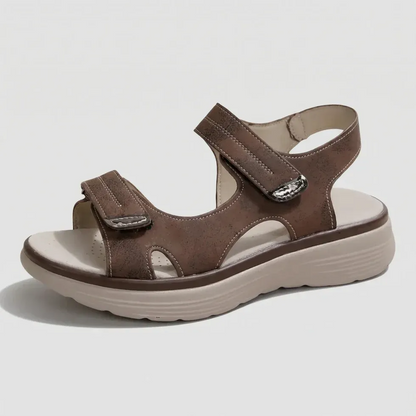 【⏰Sconto del 60% oggi! Da non perdere!】Sandali ergonomici ammortizzanti, massimo comfort per le tue passeggiate✅Ideali per le donne europee.