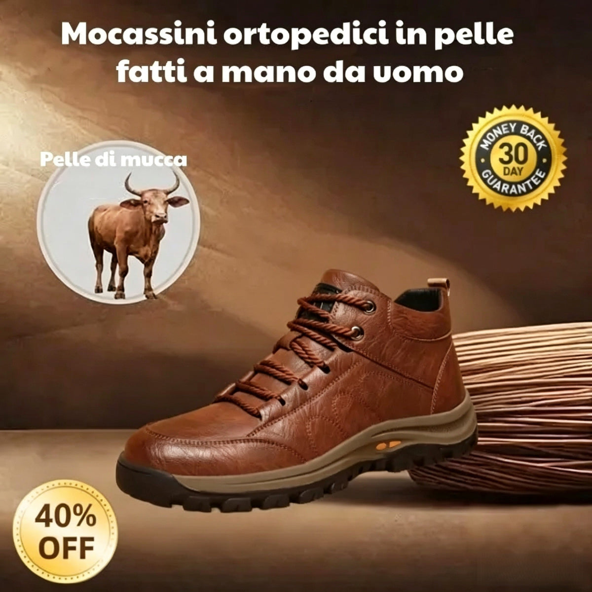 【⏰Sconto del 60% oggi! Da non perdere!】⏰SODAGLEN® Ergonomia --- Sandali morbidi e comodi in pelle di vitello (il supporto dell'arco plantare facilita la camminata)