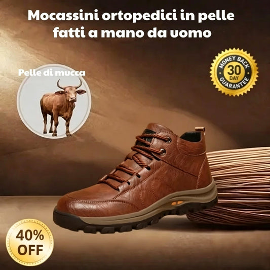 【⏰Sconto del 60% oggi! Da non perdere!】⏰SODAGLEN® Ergonomia --- Sandali morbidi e comodi in pelle di vitello (il supporto dell'arco plantare facilita la camminata)