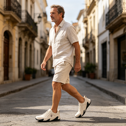 【⏰Ultimo giorno, 60% di sconto! Non perdete l'occasione!】Scarpe ortopediche ergonomiche con assorbimento degli urti, ✅️scarpe ortopediche salutari progettate specificamente per gli uomini europei.
