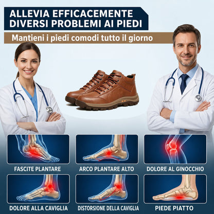 【⏰Sconto del 60% oggi! Da non perdere!】⏰SODAGLEN® Ergonomia --- Sandali morbidi e comodi in pelle di vitello (il supporto dell'arco plantare facilita la camminata)