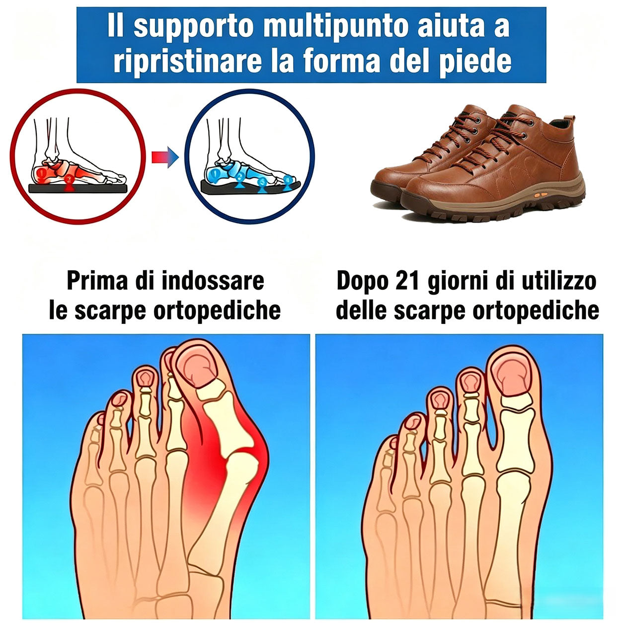 【⏰Sconto del 60% oggi! Da non perdere!】⏰SODAGLEN® Ergonomia --- Sandali morbidi e comodi in pelle di vitello (il supporto dell'arco plantare facilita la camminata)