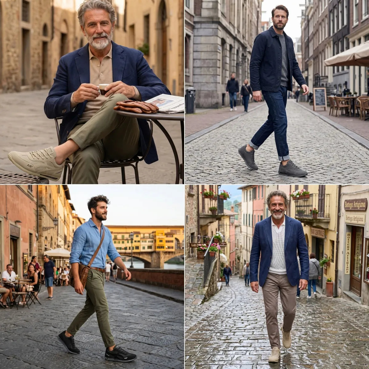 【⏰Sconto del 50% oggi! Da non perdere!】Scarpe ortopediche dal design ergonomico per camminare, con proprietà ammortizzanti✅️Scarpe ortopediche salutari, create appositamente per gli uomini europei.