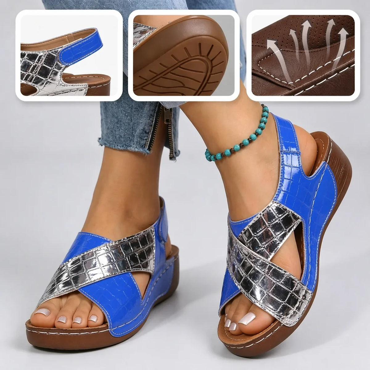 【⏰Sconto del 60% oggi! Da non perdere!】⏰SODAGLEN® Ergonomia — Scarpe da trekking sportive traspiranti da donna (supporto arco plantare per camminate lunghe e giornate impegnative)