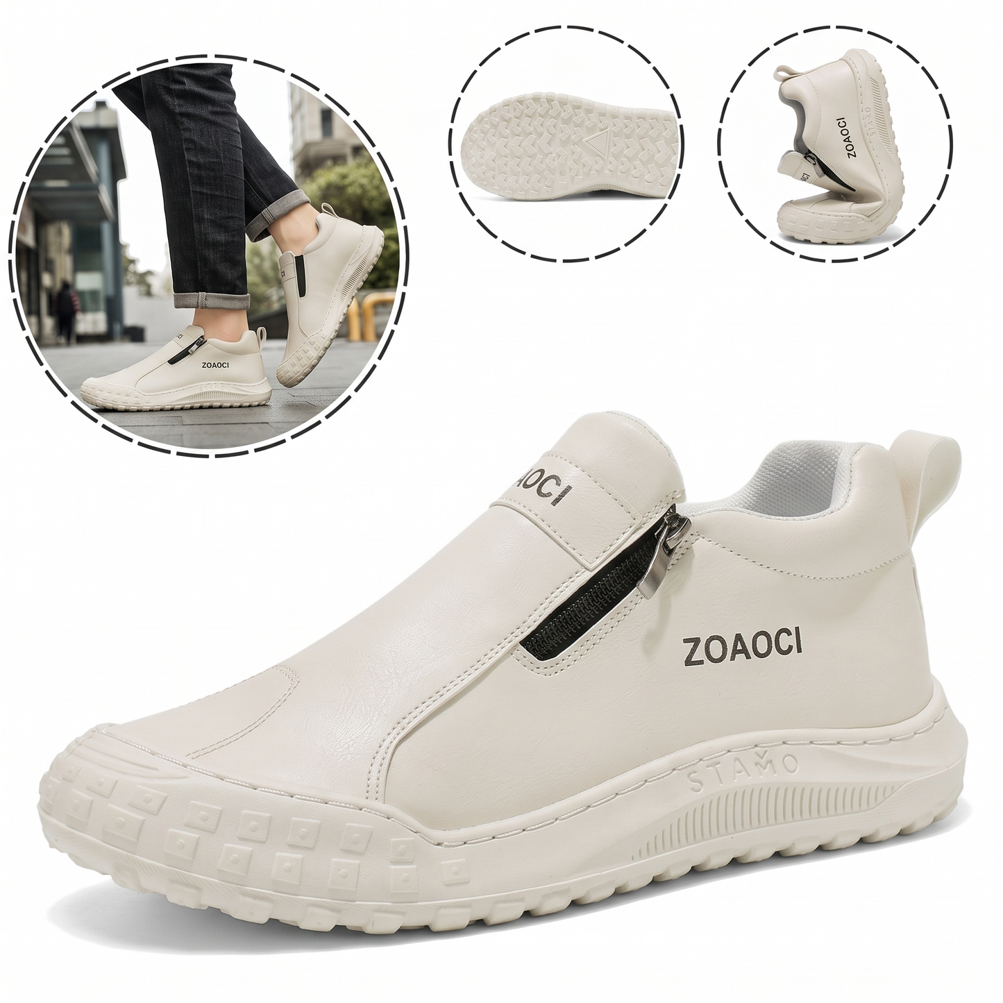 (🎉Ultimo giorno per approfittare dello sconto del 40%, non perdertelo!) 🐂Scarpe ortopediche da uomo, realizzate in pelle di vitello australiana👞 Pelle ✅Cucite a mano, supporto plantare: camminata comoda, allevia il dolore