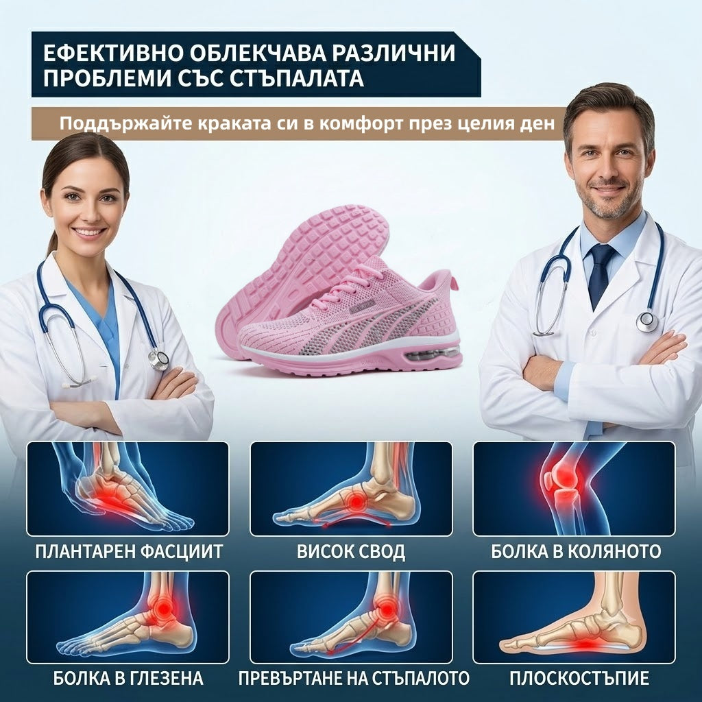 【⏰Sconto del 60% oggi! Da non perdere!】Scarpe ortopediche dal design ergonomico per camminare, con proprietà ammortizzanti✅️Scarpe ortopediche salutari, create appositamente per le donne europee.
