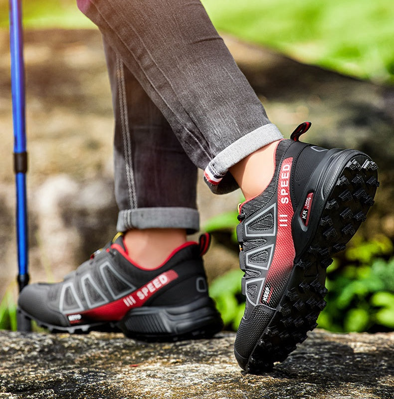 【⏰Sconto del 60% oggi! Da non perdere!】⏰SODAGLEN® Ergonomia — Scarpe da trekking sportive traspiranti (supporto arco plantare per camminate lunghe)