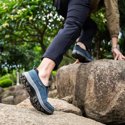 【⏰Sconto del 60% oggi! Da non perdere!】Scarpe ortopediche dal design ergonomico per camminare, con proprietà ammortizzanti✅️Scarpe ortopediche salutari, create appositamente per gli uomini europei.