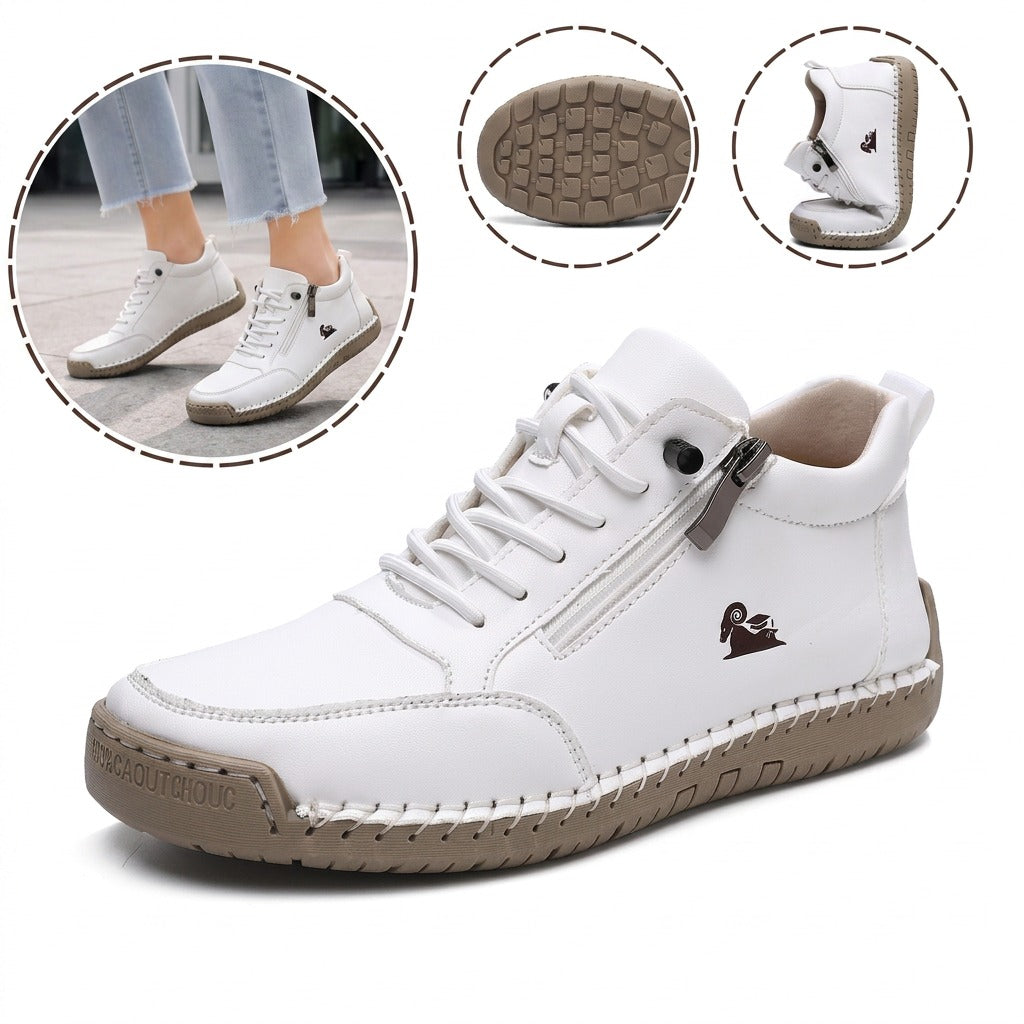 (🔥 Sconto del 50% – Da non perdere!) Calzature selezionate in pelle di vitello – scarpe ortopediche – 👞 – resistenti, antiscivolo e impermeabili (supporto per l'arco plantare, sollievo dal dolore, unisex)