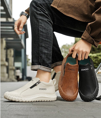 (🎉Ultimo giorno per approfittare dello sconto del 40%, non perdertelo!) 🐂Scarpe ortopediche da uomo, realizzate in pelle di vitello australiana👞 Pelle ✅Cucite a mano, supporto plantare: camminata comoda, allevia il dolore