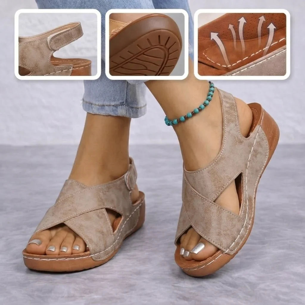 【⏰Sconto del 60% oggi! Da non perdere!】⏰SODAGLEN® Ergonomia — Scarpe da trekking sportive traspiranti da donna (supporto arco plantare per camminate lunghe e giornate impegnative)