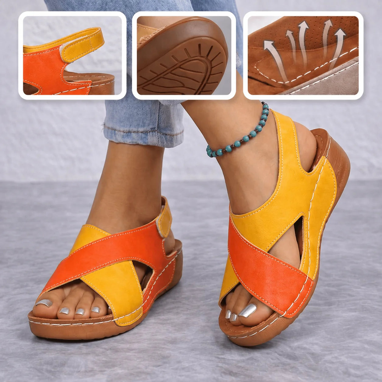 【⏰Sconto del 60% oggi! Da non perdere!】⏰SODAGLEN® Ergonomia — Scarpe da trekking sportive traspiranti da donna (supporto arco plantare per camminate lunghe e giornate impegnative)