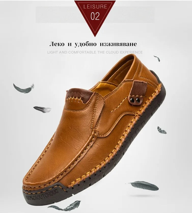 (🔥Sconto del 60% oggi - da non perdere!) SODAGLEN® - Scarpe ortopediche da uomo in pelle ✅ Niente più dolori ai piedi, comfort per tutto il giorno!
