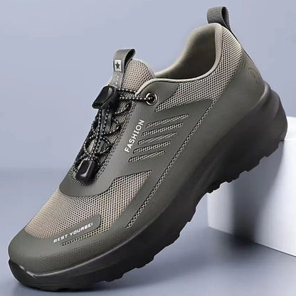 🔥 Sconto del 60% oggi - da non perdere!SODAGLEN® - Sneakers da uomo in pelle con chiusura a rotazione  ✅  Niente più lacci, comfort e stile per tutto il giorno!