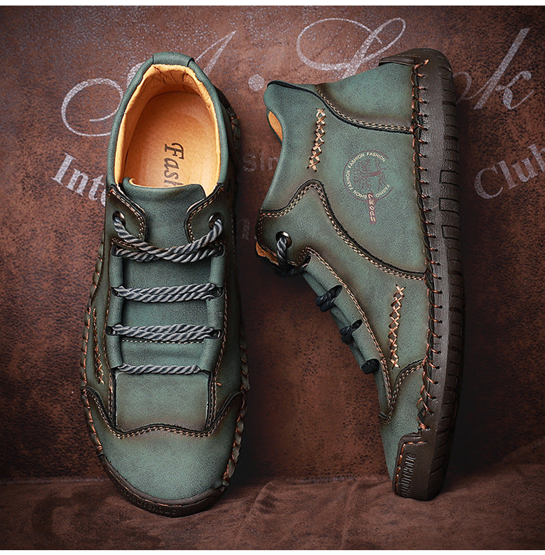 ⏰Sconto del 50% oggi – Non perdere l'occasione!🐂Scarpe ortopediche in pelle bovina da uomo, impermeabili e antiscivolo,🦶che alleviano il dolore ai piedi.