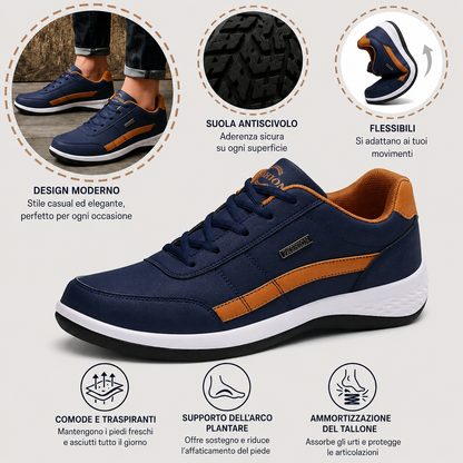 【🎁 Sconto del 60% oggi - da non perdere】Scarpe ortopediche dal design ergonomico - liberatevi dal dolore ai piedi