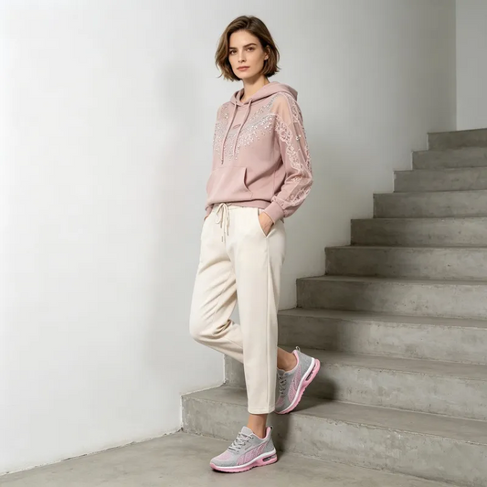 【⏰Sconto del 60% oggi! Da non perdere!】Scarpe ortopediche dal design ergonomico per camminare, con proprietà ammortizzanti✅️Scarpe ortopediche salutari, create appositamente per le donne europee.