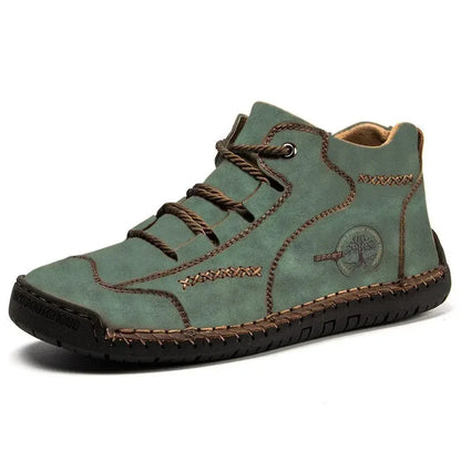 ⏰Sconto del 50% oggi – Non perdere l'occasione!🐂Scarpe ortopediche in pelle bovina da uomo, impermeabili e antiscivolo,🦶che alleviano il dolore ai piedi.
