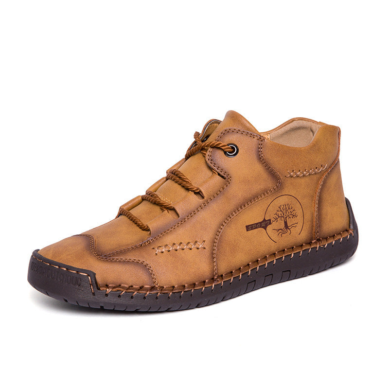 ⏰Sconto del 50% oggi – Non perdere l'occasione!🐂Scarpe ortopediche in pelle bovina da uomo, impermeabili e antiscivolo,🦶che alleviano il dolore ai piedi.