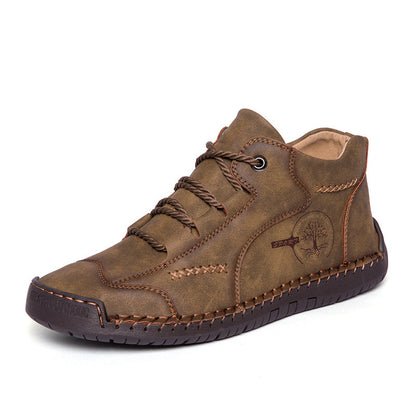⏰Sconto del 50% oggi – Non perdere l'occasione!🐂Scarpe ortopediche in pelle bovina da uomo, impermeabili e antiscivolo,🦶che alleviano il dolore ai piedi.