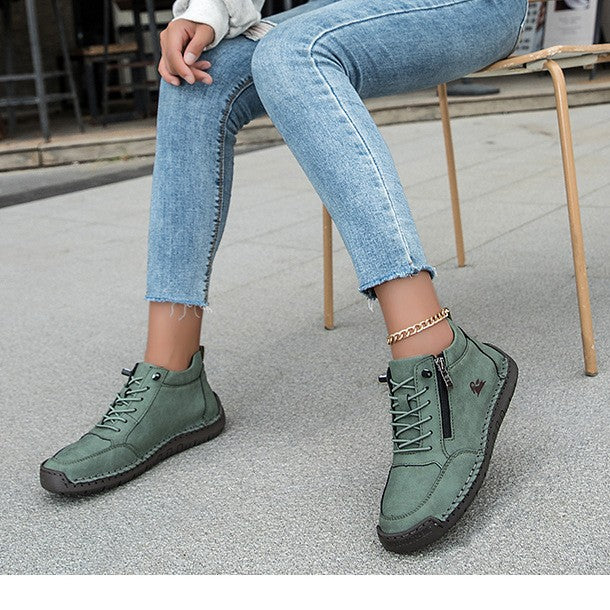 (🔥 Sconto del 50% – Da non perdere!) Calzature selezionate in pelle di vitello – scarpe ortopediche – 👞 – resistenti, antiscivolo e impermeabili (supporto per l'arco plantare, sollievo dal dolore, unisex)
