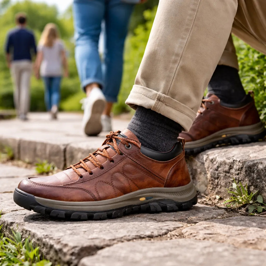 【⏰Sconto del 60% oggi! Da non perdere!】⏰SODAGLEN® Ergonomia --- Sandali morbidi e comodi in pelle di vitello (il supporto dell'arco plantare facilita la camminata)