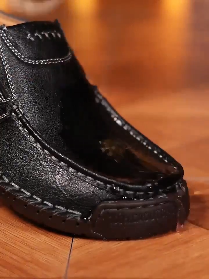 (🔥Sconto del 60% oggi - da non perdere!) SODAGLEN® - Scarpe ortopediche da uomo in pelle ✅ Niente più dolori ai piedi, comfort per tutto il giorno!