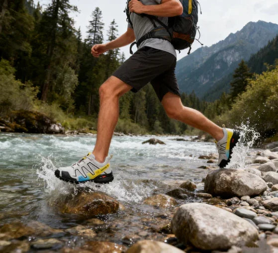 【⏰Sconto del 60% oggi! Da non perdere!】⏰SODAGLEN® Ergonomia — Scarpe da trekking sportive traspiranti (supporto arco plantare per camminate lunghe)